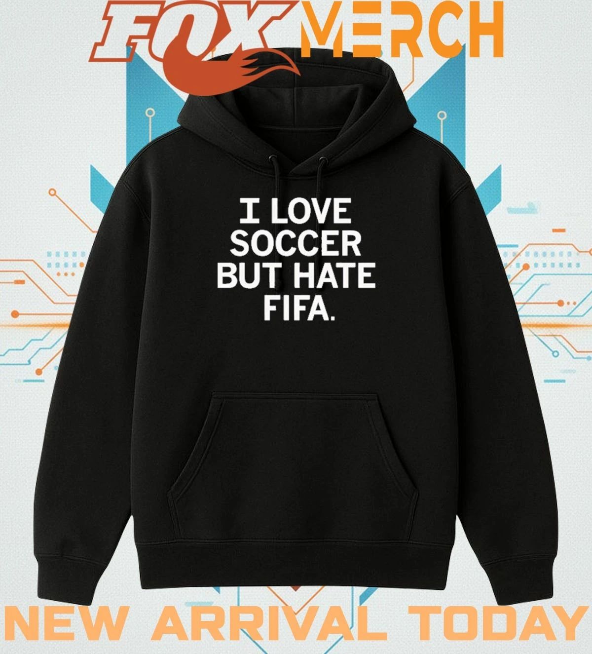 I love soccer but hate Fifa t-shirt