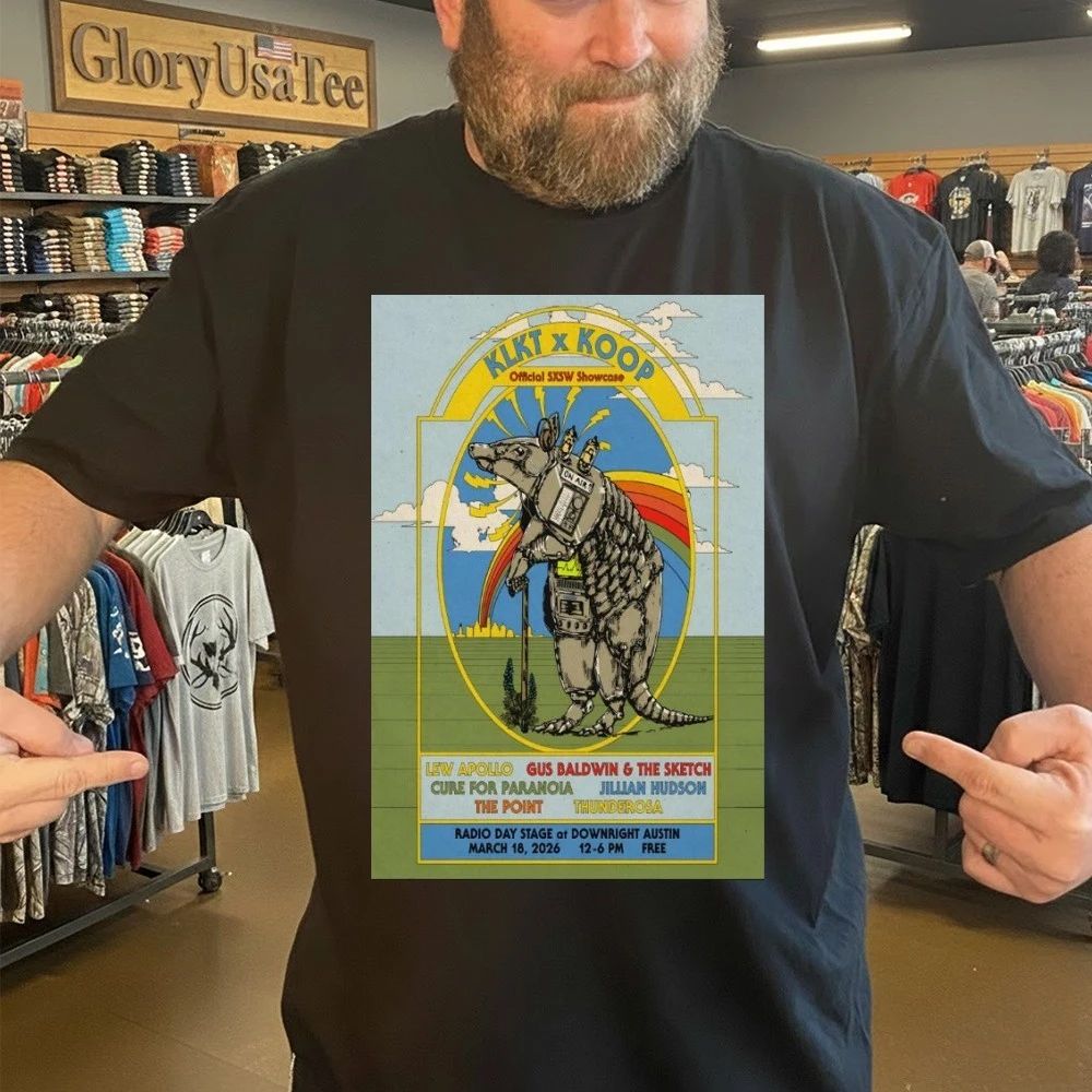 KLKT x KOOP Austin TX On March 18 2026 Tour Poster Shirt
