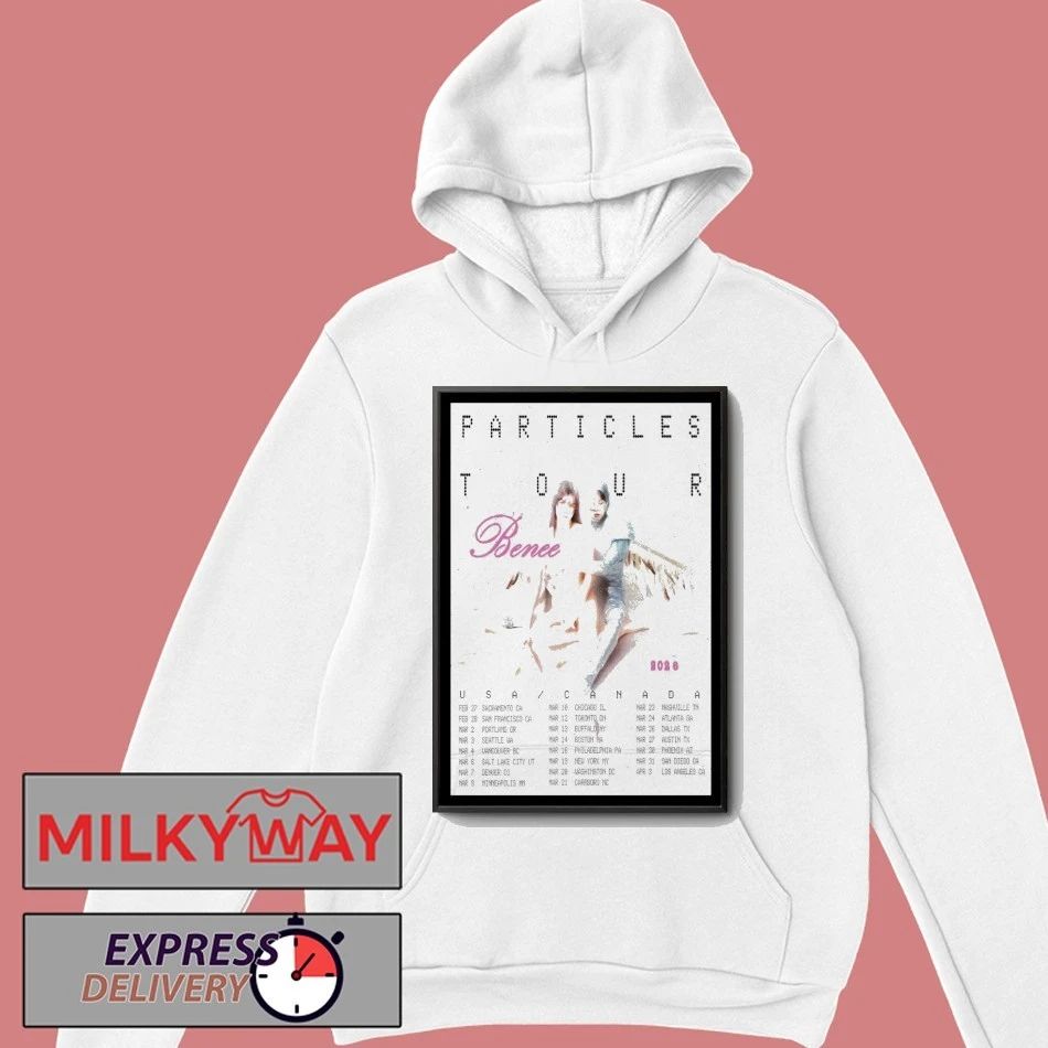 Benee Particles America and Canada Tour 2026 Poster shirt