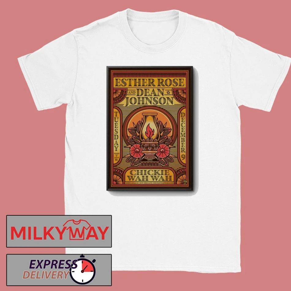 Esther Rose And Dean Johnson Dec 9 2025 In New Orleans LA Poster shirt
