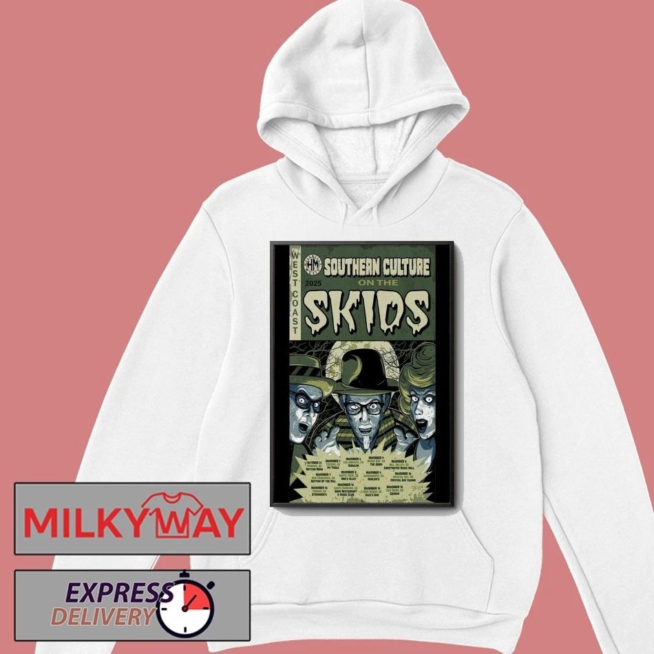 Southern Culture On The Skids West Coast 2025 Shows Poster shirt