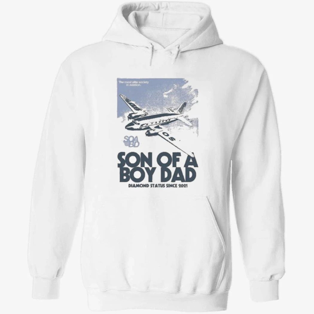 Soabd Airline Pocket Son Of A Boy Dad Fish Pocket Shirt