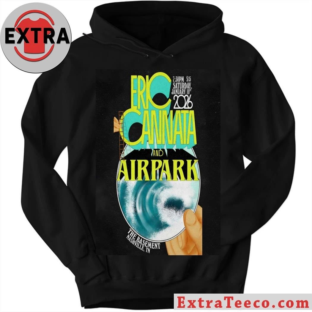Original Eric Cannata January 10 2026 At The Basement Show Poster T-Shirt