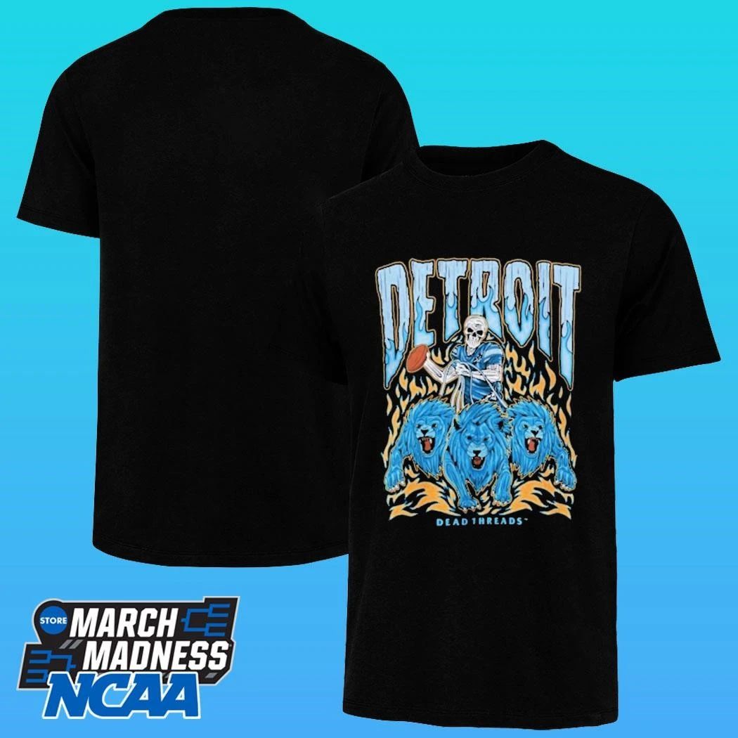 Dead Threads Apparel Detroit Football Shirt