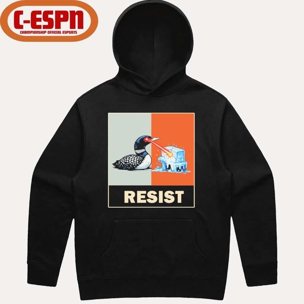 Minnesota Laser Loon ICE OUT Protest RESIST Shirt