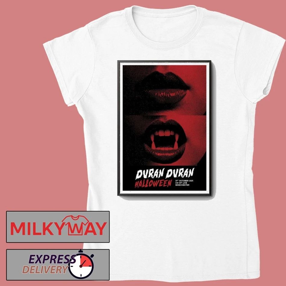 Duran Duran October 31 2025 Concert Poster shirt