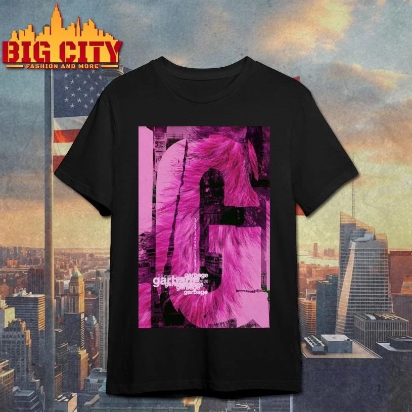 Garbage Apr 2026 Royal Albert Hall Tour Poster Shirt
