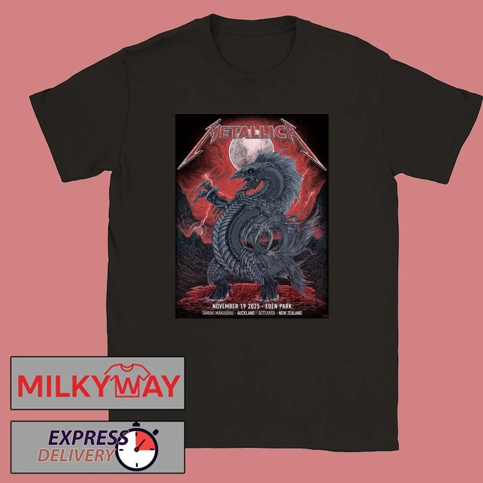Metallica M72 november 19 2025 Eden Park Tamaki makaurau Auckland aotearoa New Zealand Potter shirt