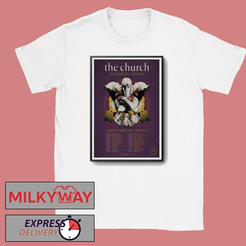 The Church North American Tour 2026 Poster shirt