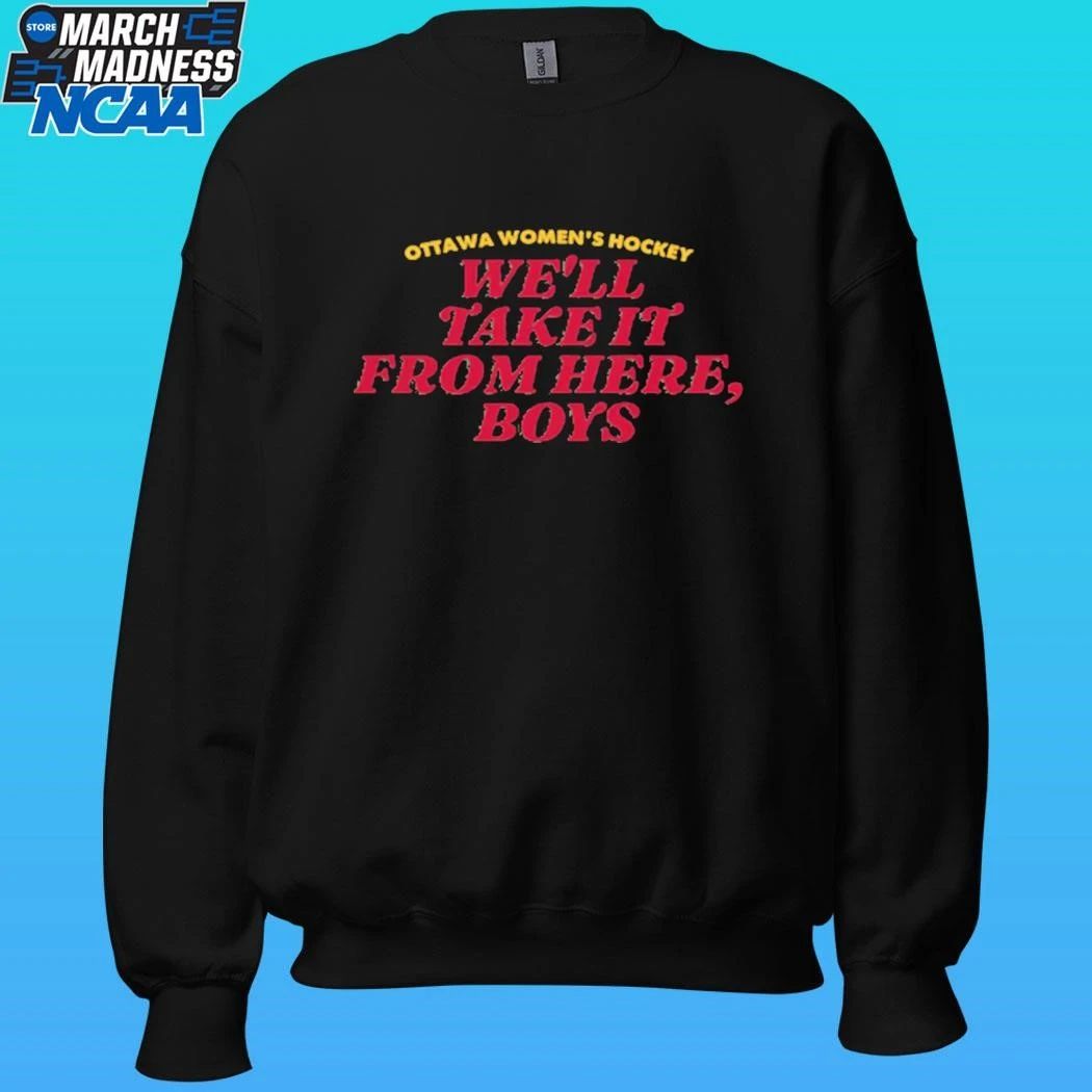 Ottawa Women’s Hockey We’ll Take It From Here Boxy Shirt