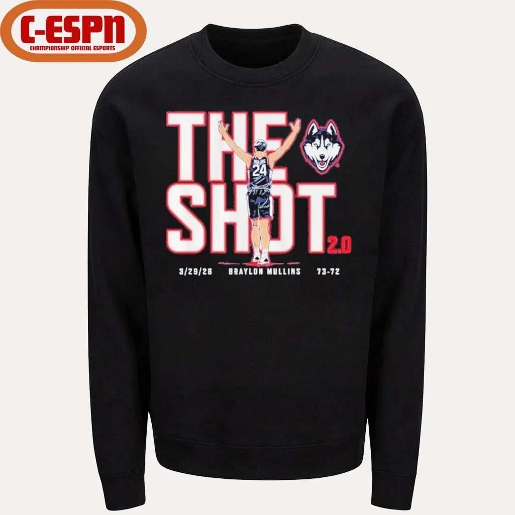 The Shot Braylon Mullins Uconn Huskies For The Win Shirt