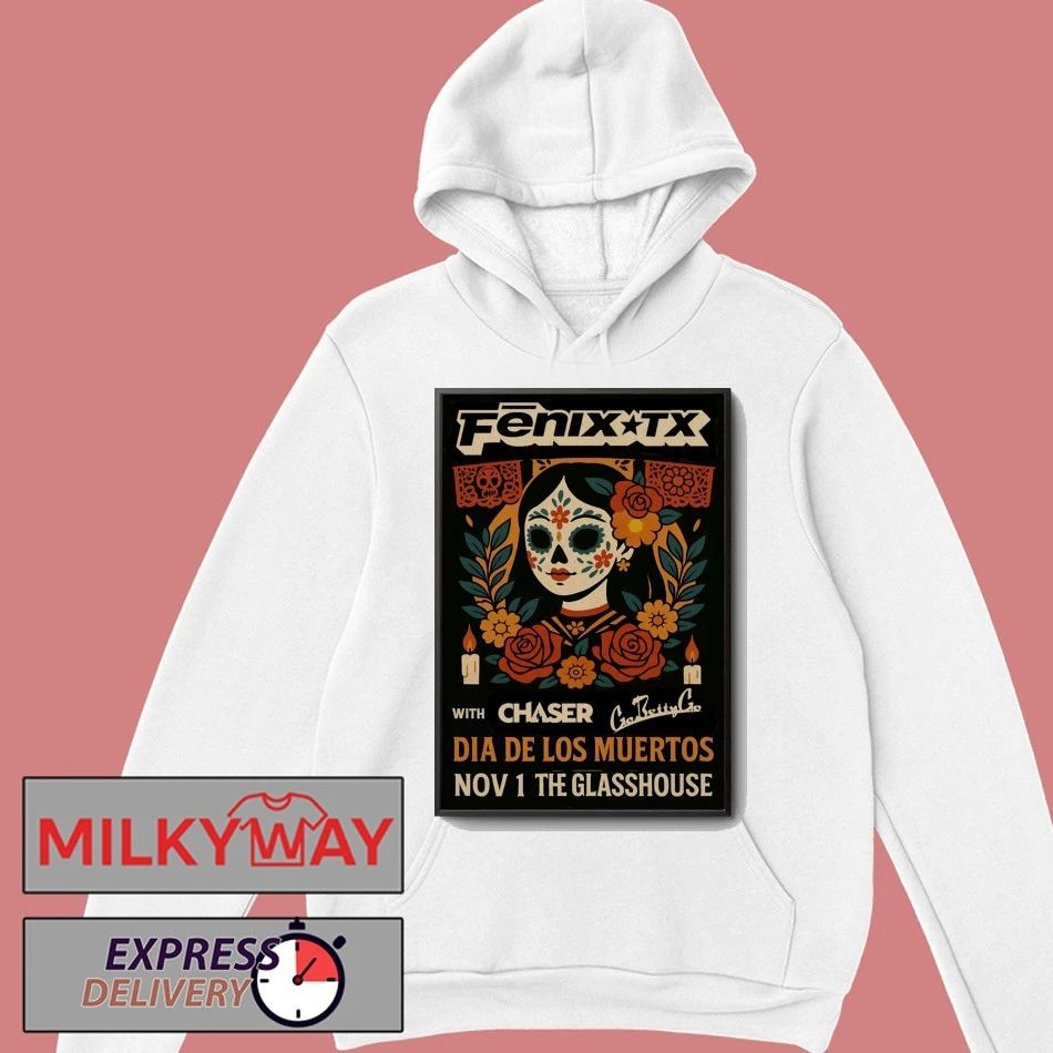 Fenix TX The Glass House In Pomona CA Nov 1 2025 Poster shirt
