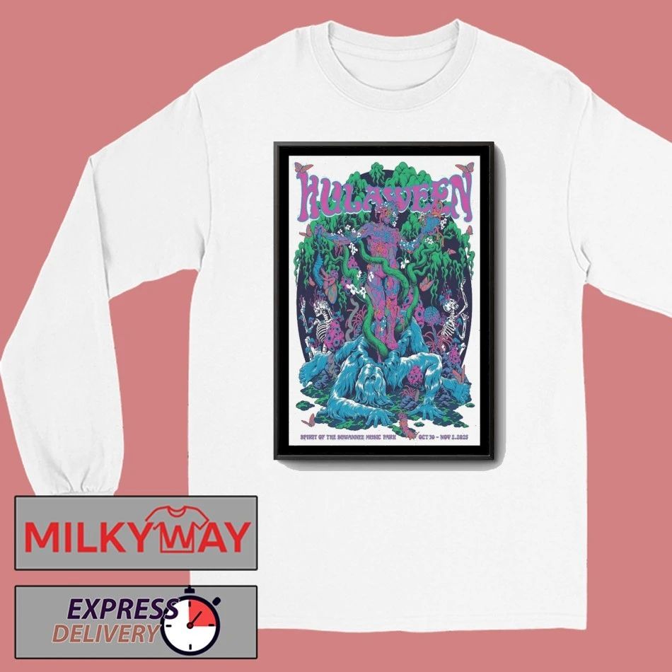 Hulaween Oct 30 – Nov 2, 2025 Spirit Of The Suwannee, Live Oak, Florida Poster shirt
