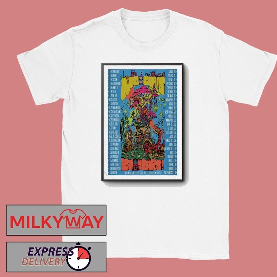 MC Chris Celebrates 25 Years National Tour Poster shirt