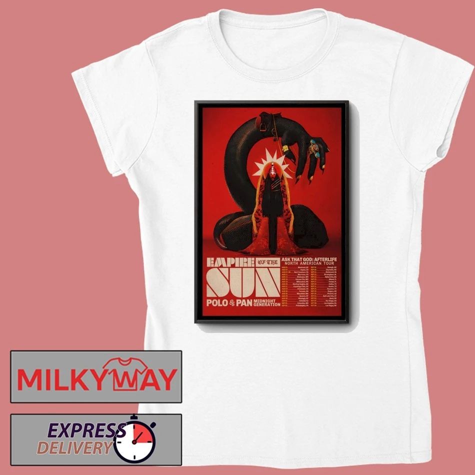 Empire Of The Sun North American Tour 2026 Poster shirt