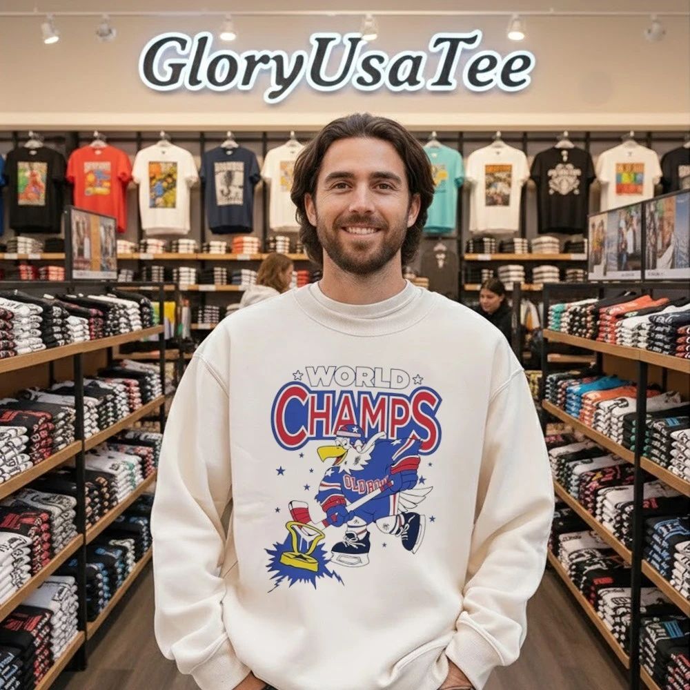Usa Hockey x Old Row World Champs Eagle Shirt