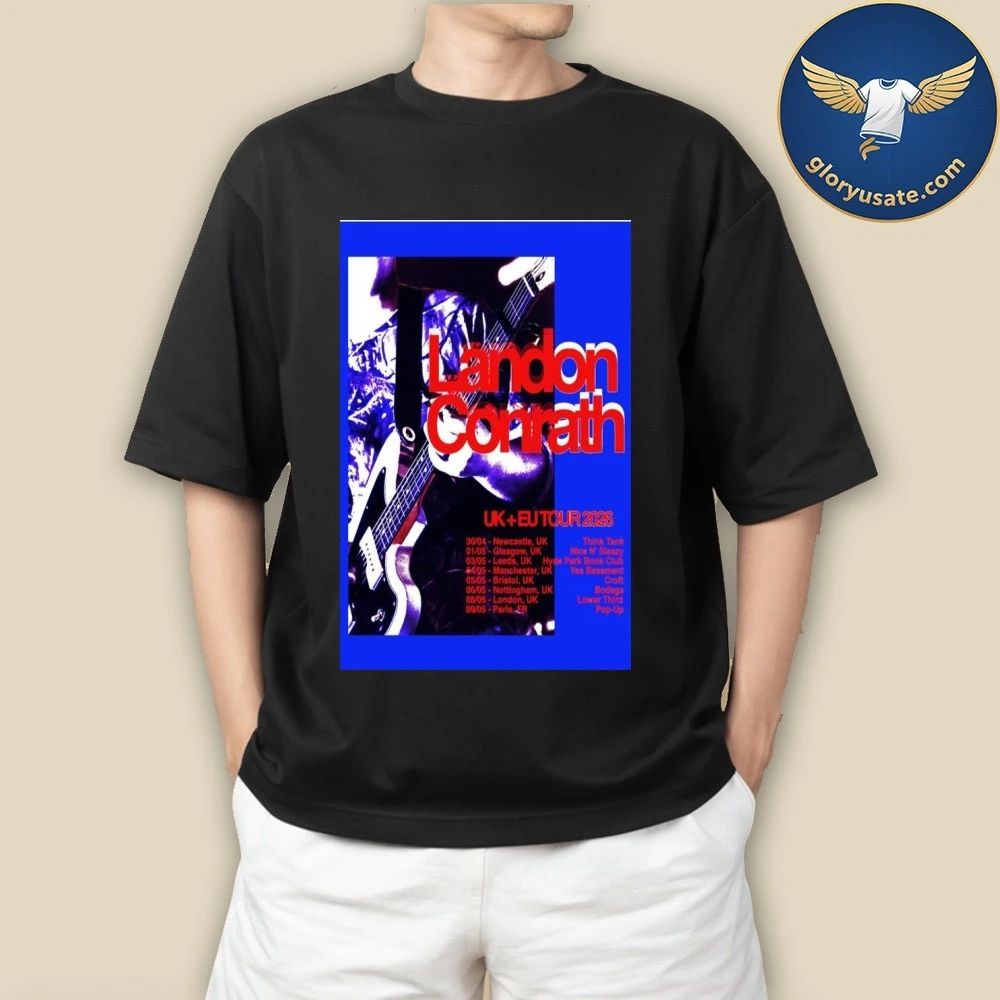 Landon Conrath UK & Europe Tour 2026 Poster Shirt