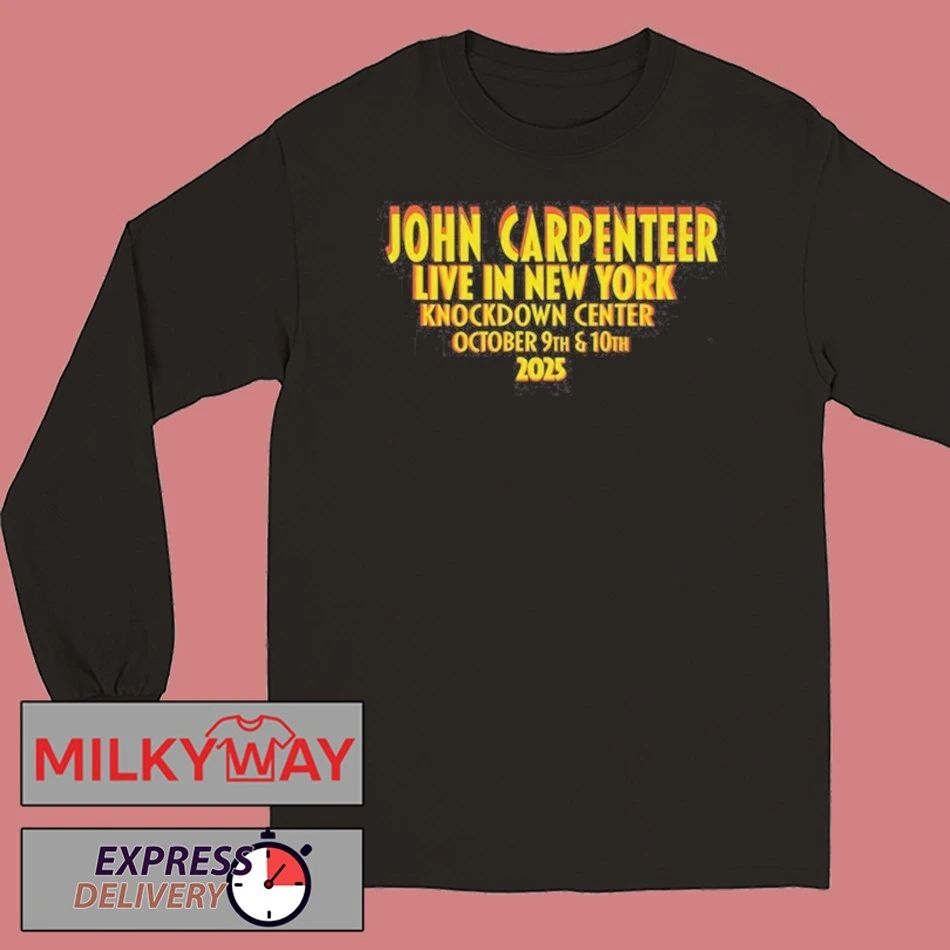 Obey John Capenter Live in Concert 2025 New York, NY Shirt