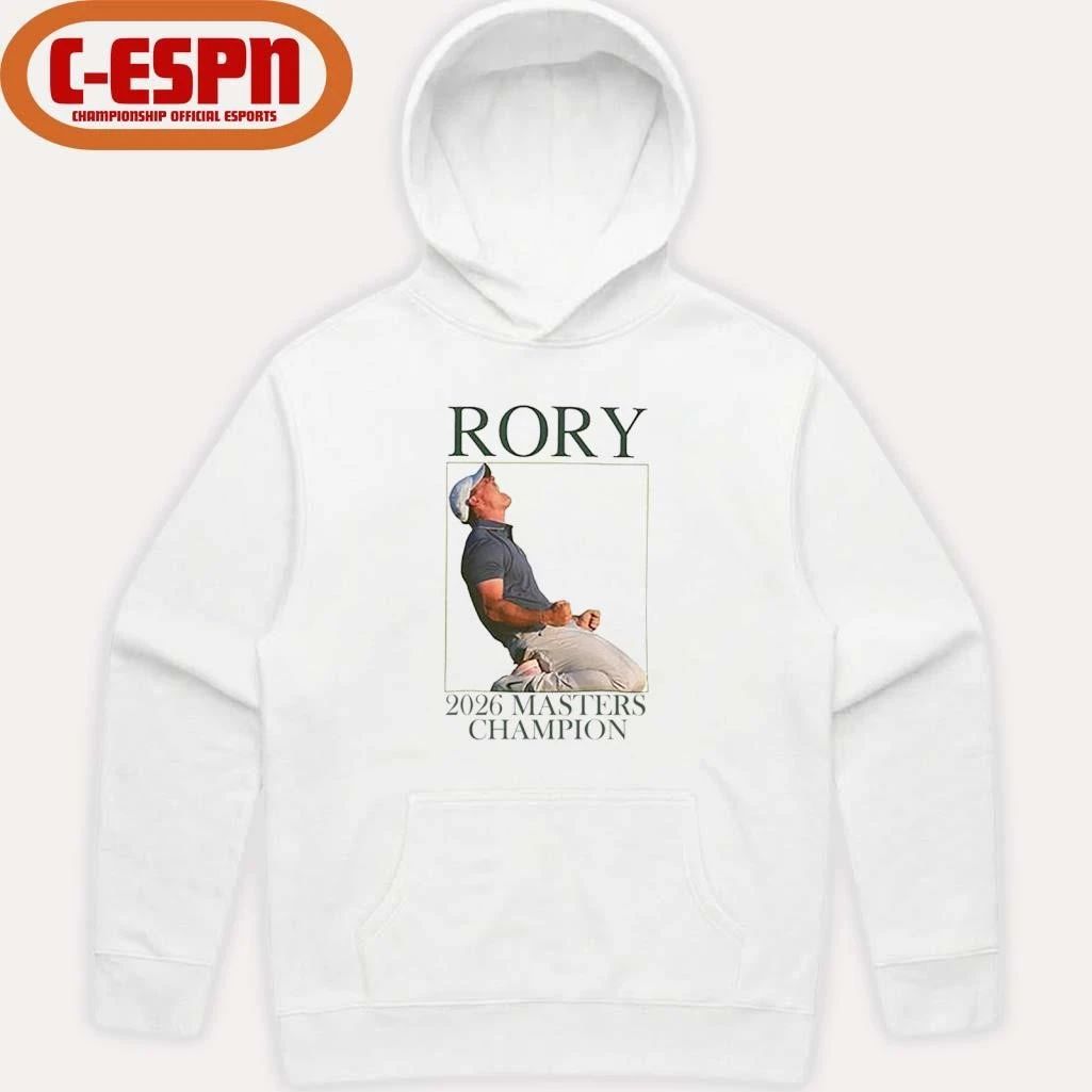 Rory McIlroy 2026 Masters Champion Golf Shirt