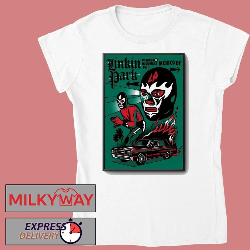 Linkin Park Mexico Event On Nov 16 2025 Poster shirt