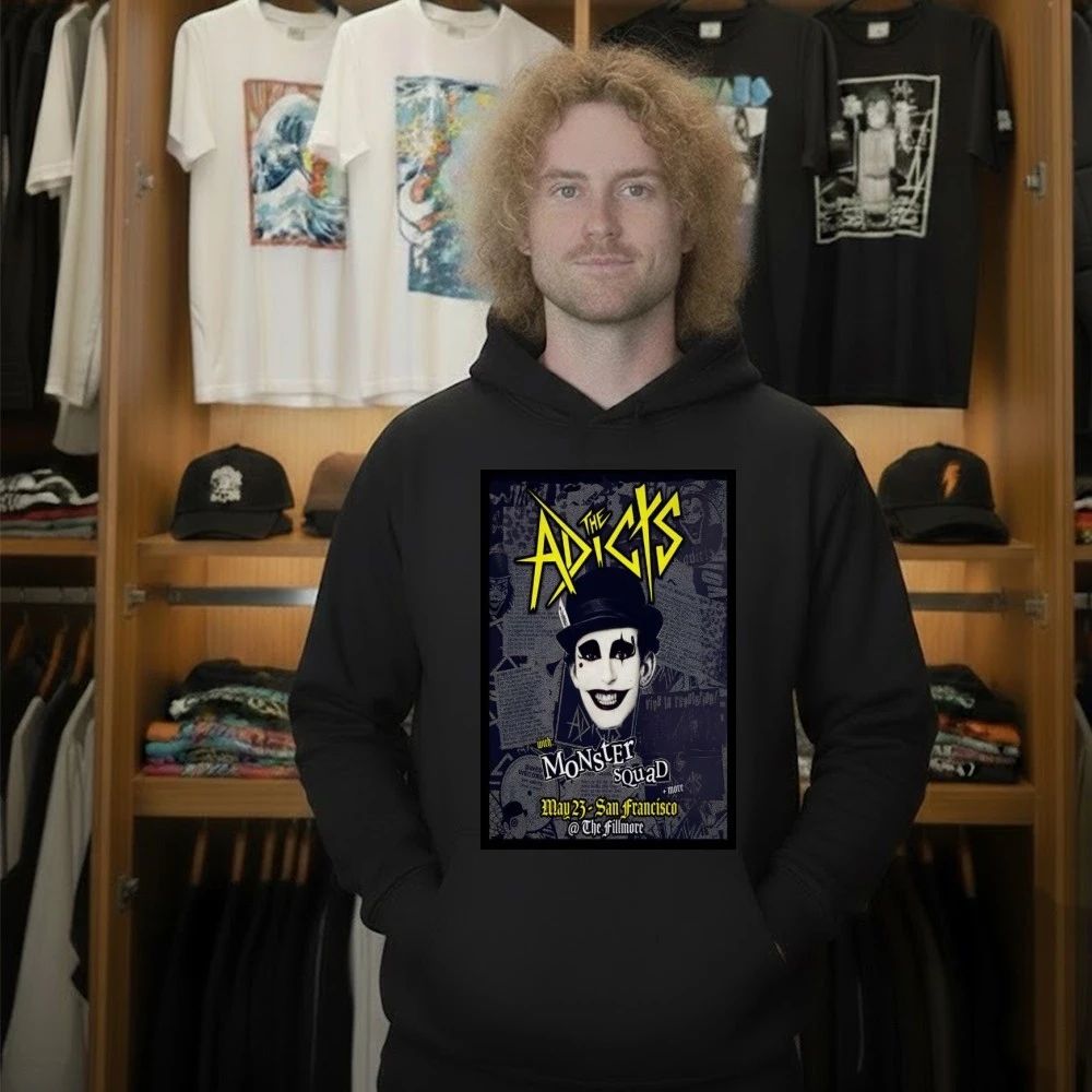 The Adicts The Fillmore In San Francisco CA May 23 2026 Poster Shirt