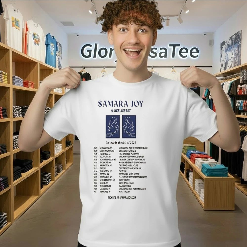 Samara Joy On Tour In The Fall oF 2026 Poster Shirt