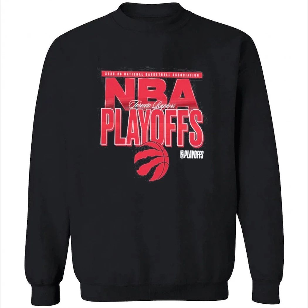 Toronto Raptors Black 2026 NBA Playoffs T-Shirt