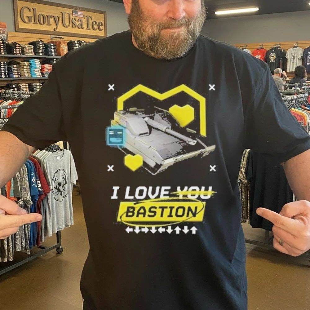 Super Earth Salute Merch Store S.E.S I Love Bastion T-Shirt