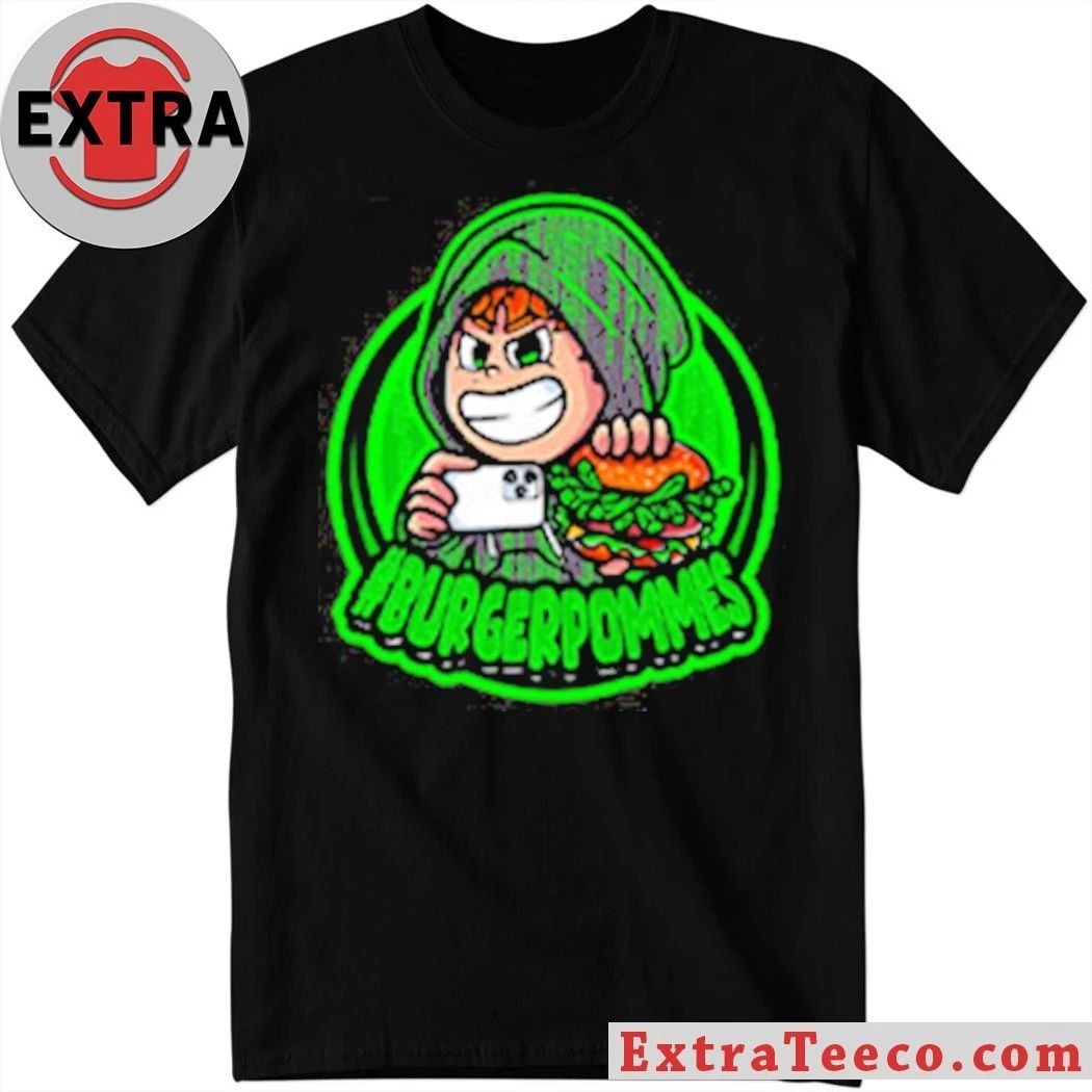 Lukas Burgerpommes Hacker shirt