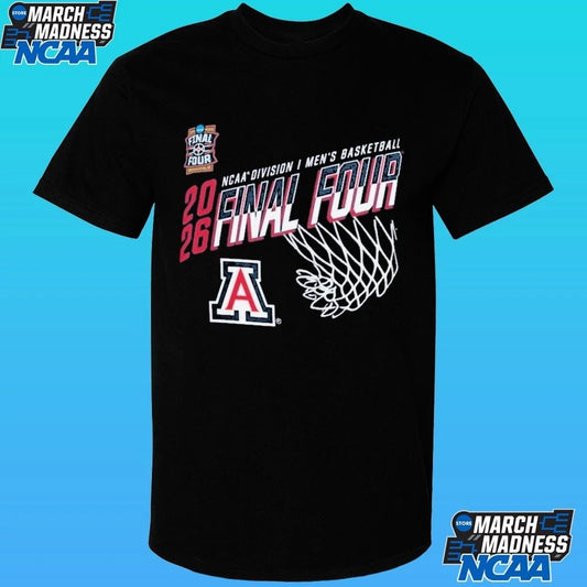 Arizona Wildcats Champion 2026 Ncaa Men’s Basketball Tournament March Madness Final Four Shirt