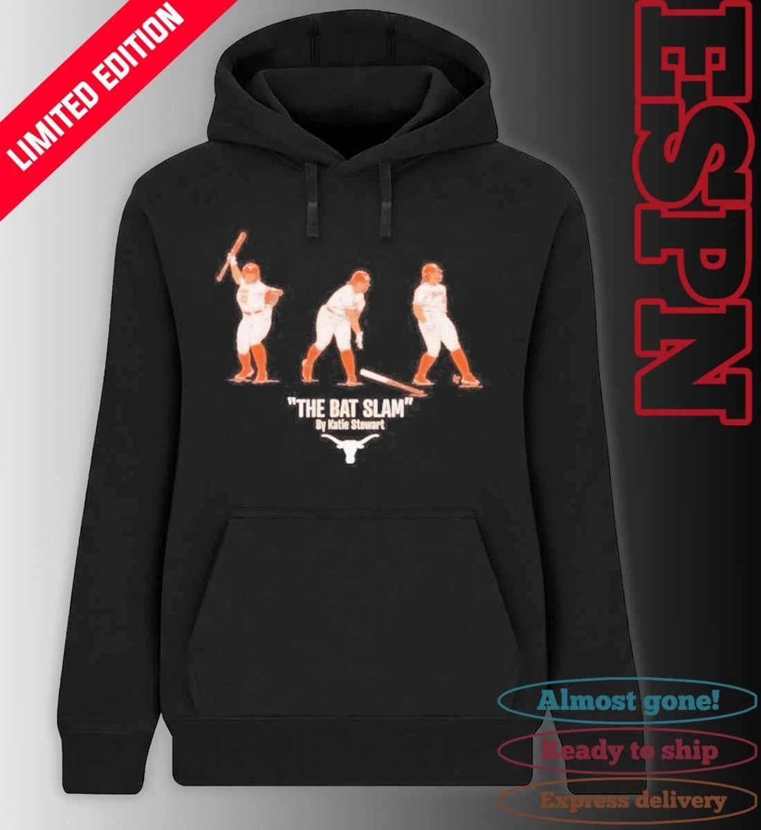 Texas Longhorns Softball Katie Stewart The Bat Slam Shirt