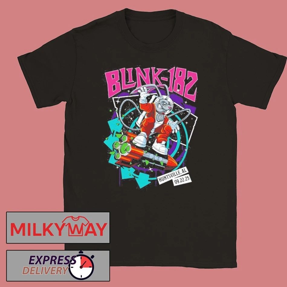 Blink 182 Sep 22 2025 Huntsville Al Event Shirt