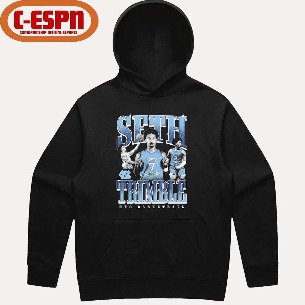 UNC Basketball Seth Trimble Night Night T-Shirt