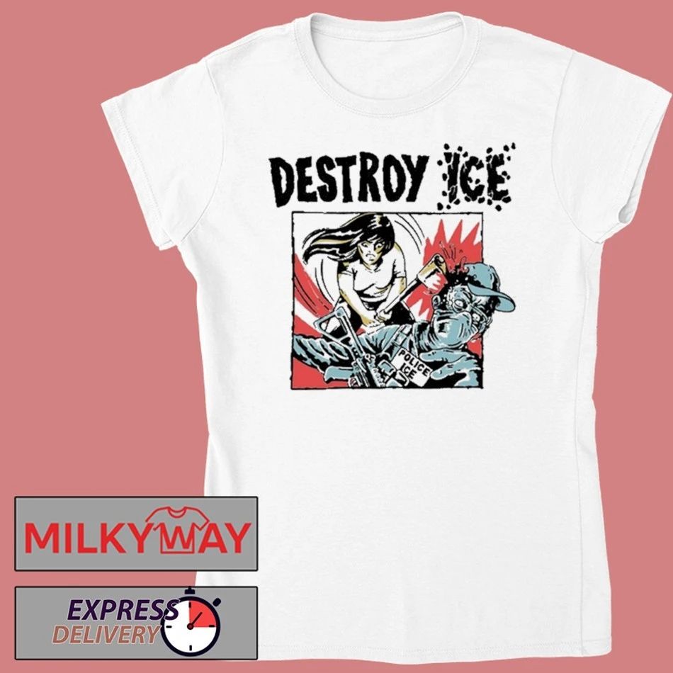 2026 Destroy Ice Police Ice NEW shirt
