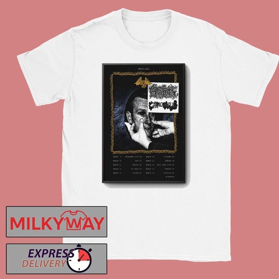 Primitive Rage Tour March 2026 Poster shirt
