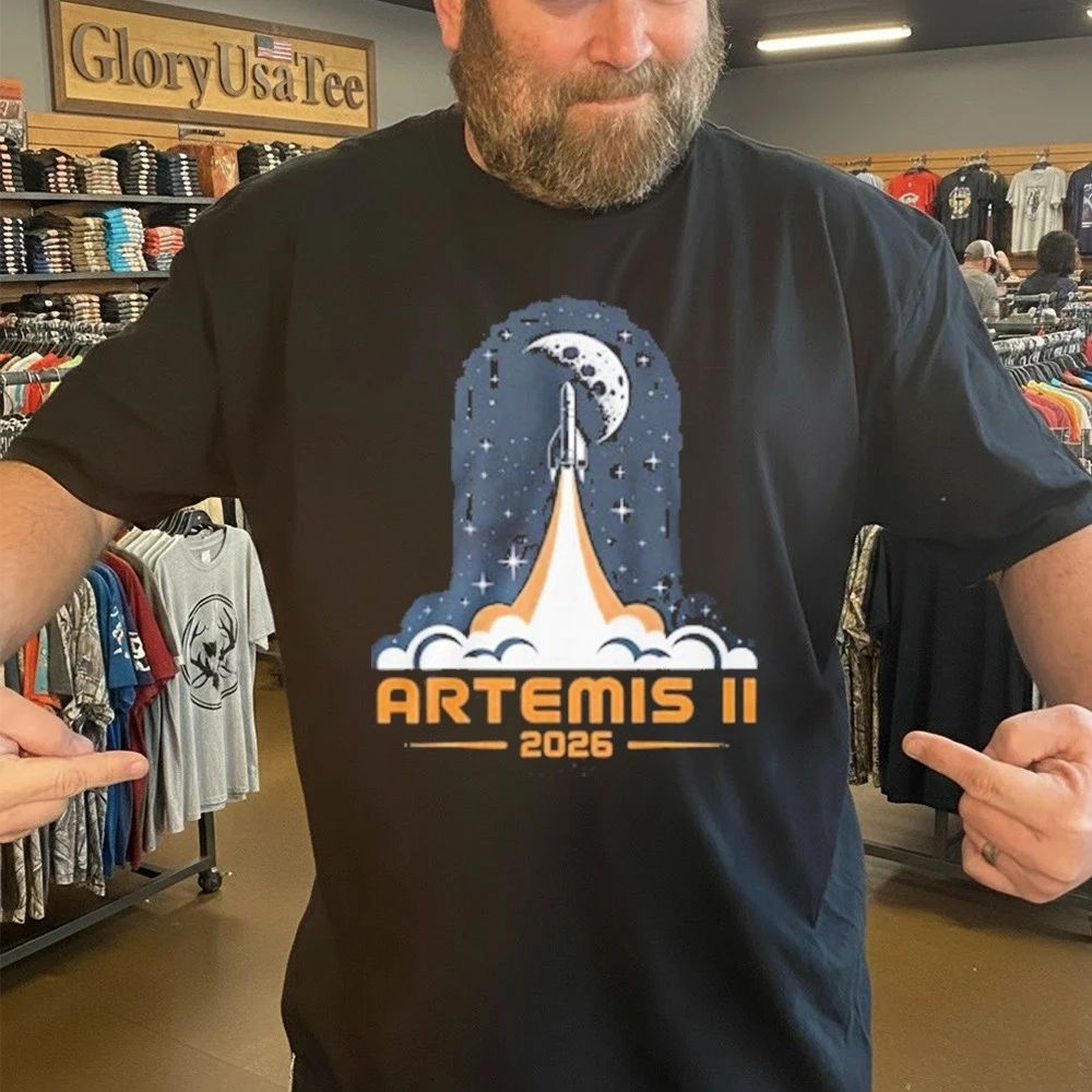 Artemis II Moon Launch 2026 Mission Shirt