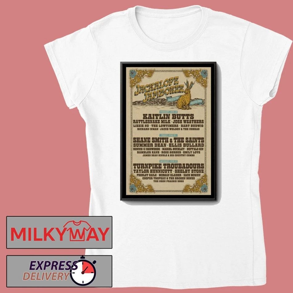 Jackalope Jamboree Pendleton Oregon Poster shirt