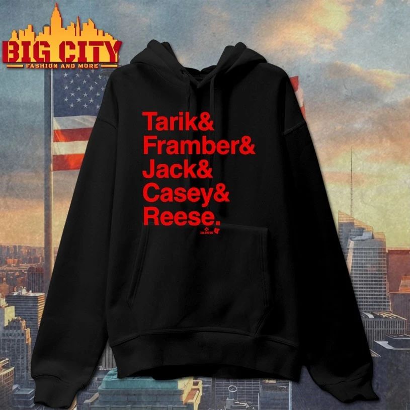 Detroit Baseball Tarik & Framber & Jack & Casey & Reese T-Shirt