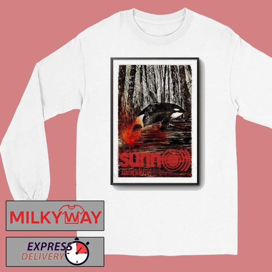 Poster Sunn O Band Tour 2026 shirt