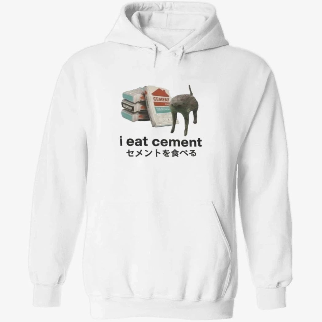 I Eat Cement Cat Shirt