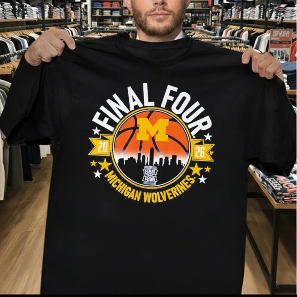 Michigan Wolverines MBB 2026 Final Four Shirt