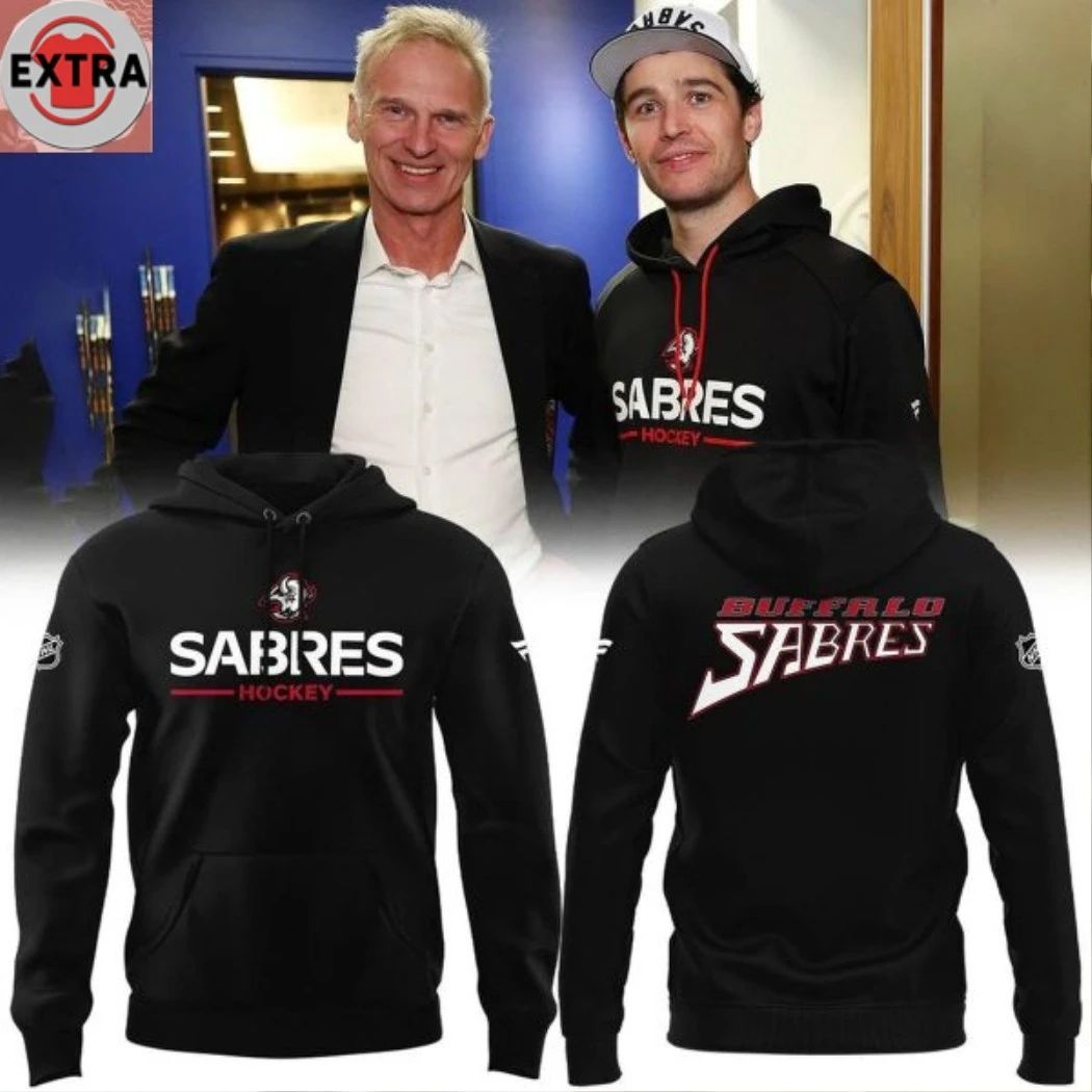 Original Buffalo Sabres Jack Quinn Throwback 1996 Hoodie T-Shirt