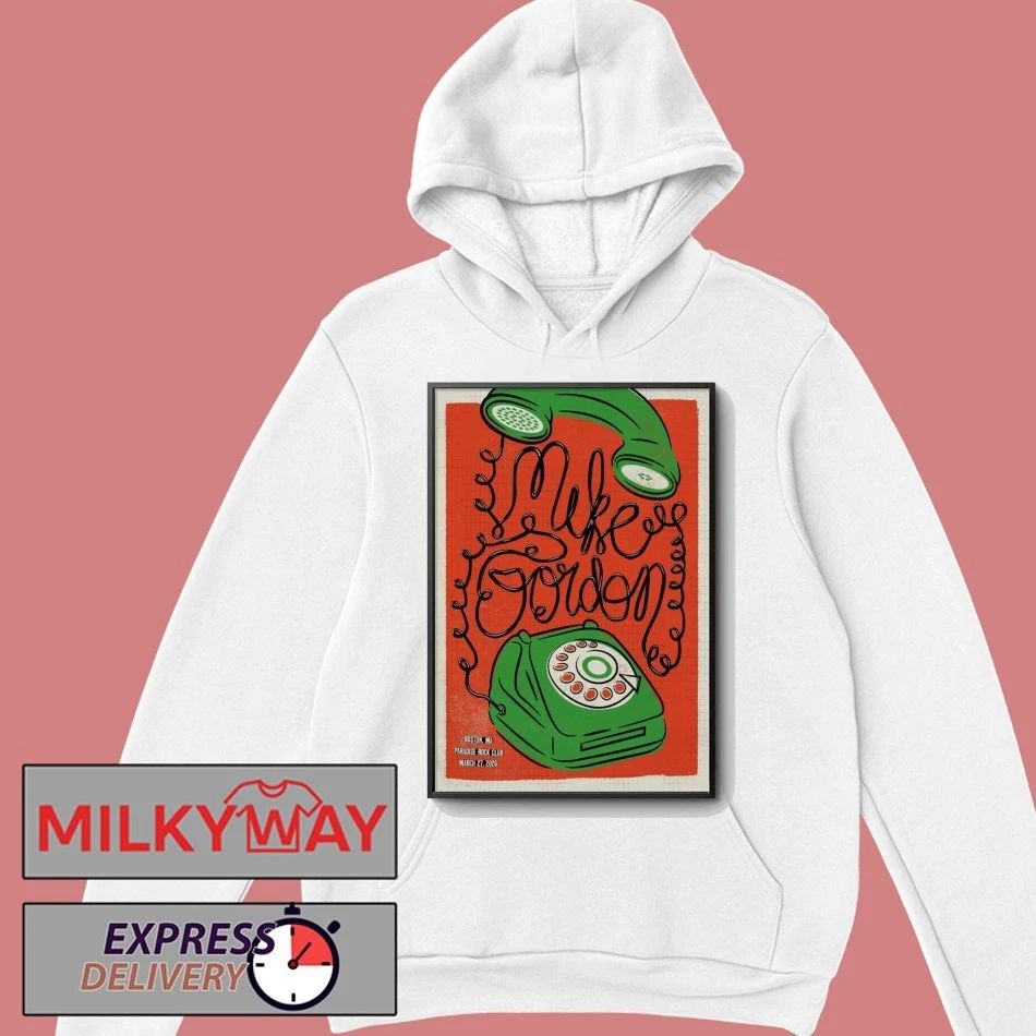 Limited Edition Mike Gordon March 27 2026 Boston, MA Poster shirt