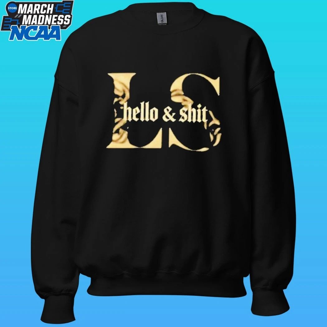 Leo Skepi Gold Hello And Shit Shirt