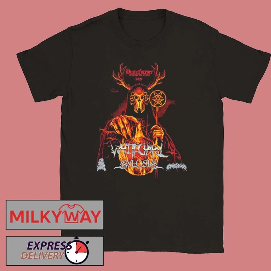 Whitechapel Burn Forever European Tour 2027 Schedule Merchandise shirt