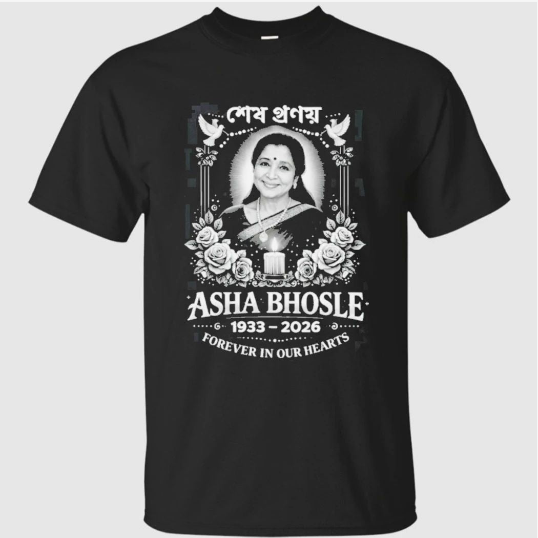 Rest in Peace Asha Bhosle Shirt