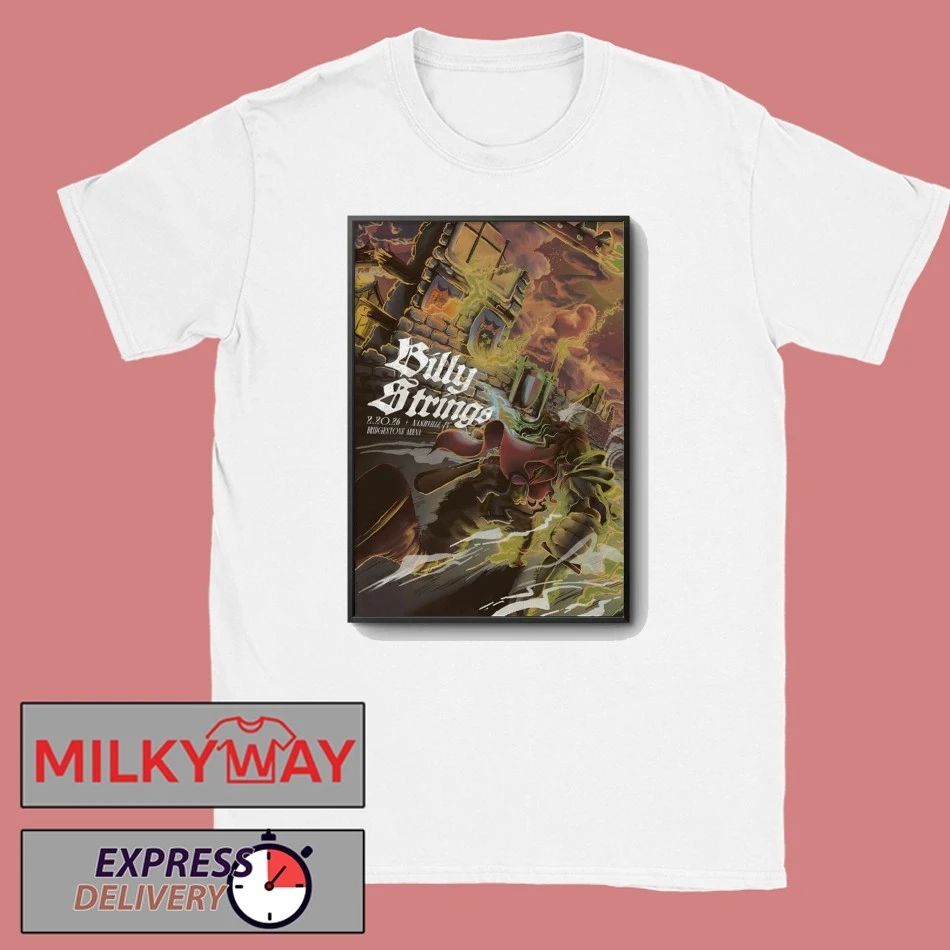 Billy Strings Feb 20 2026 Nashville TN Poster shirt