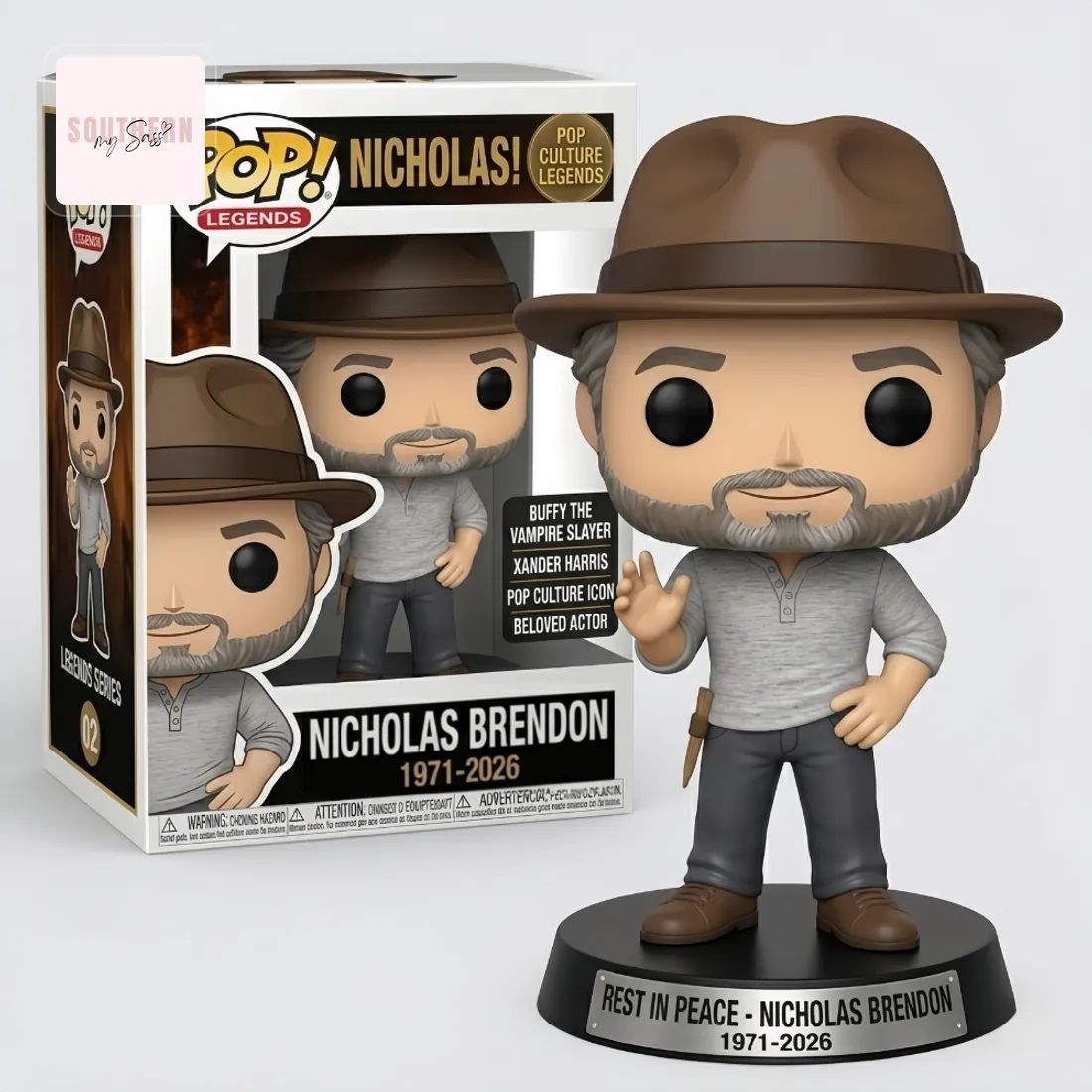 Nicholas Brendon Rest In Peace 1971-2026 Pop Figure Doll
