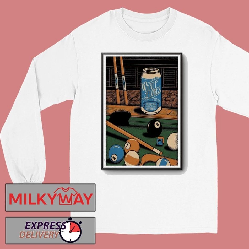 Wyatt Flores Poster Fort Worth Mar 26 2026 shirt
