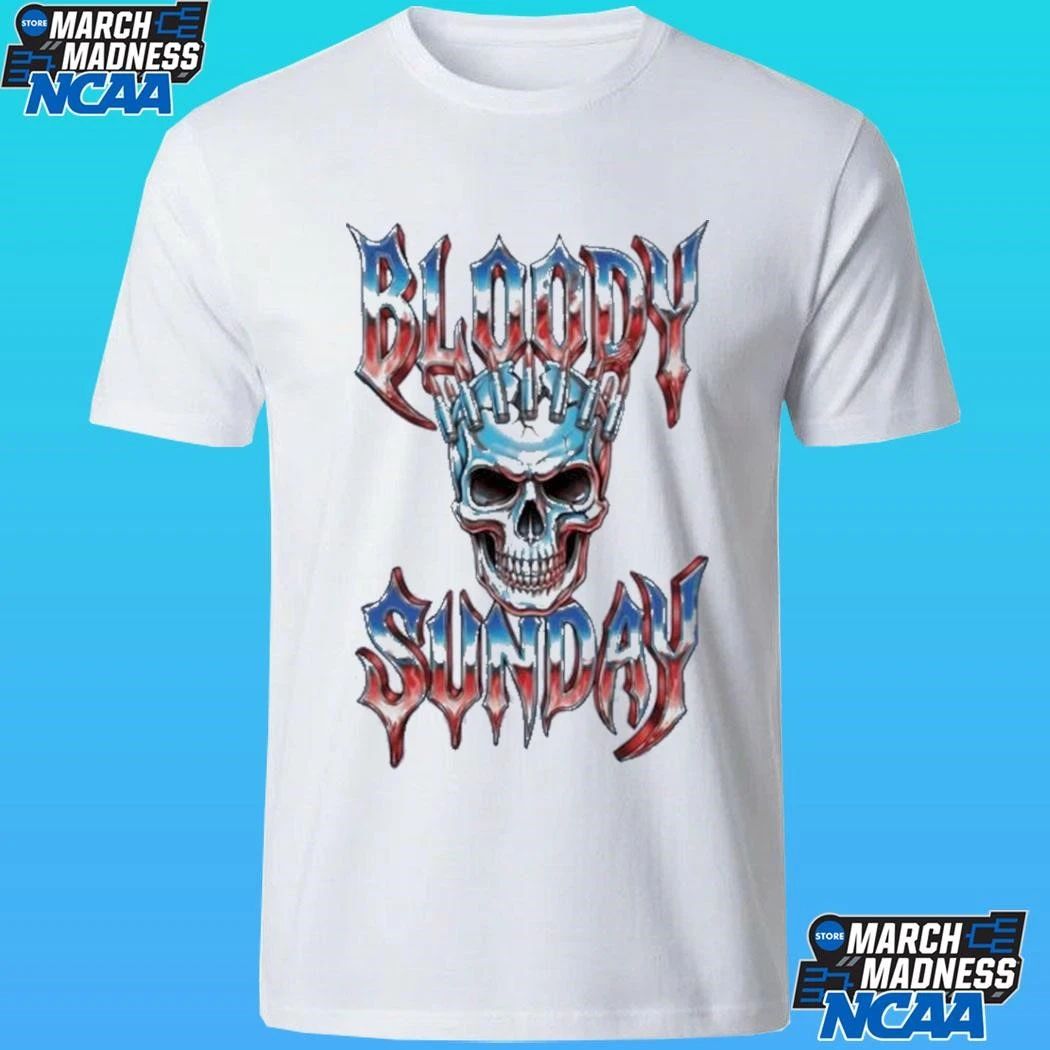 Bloody Sunday Divided States Skull Shirt
